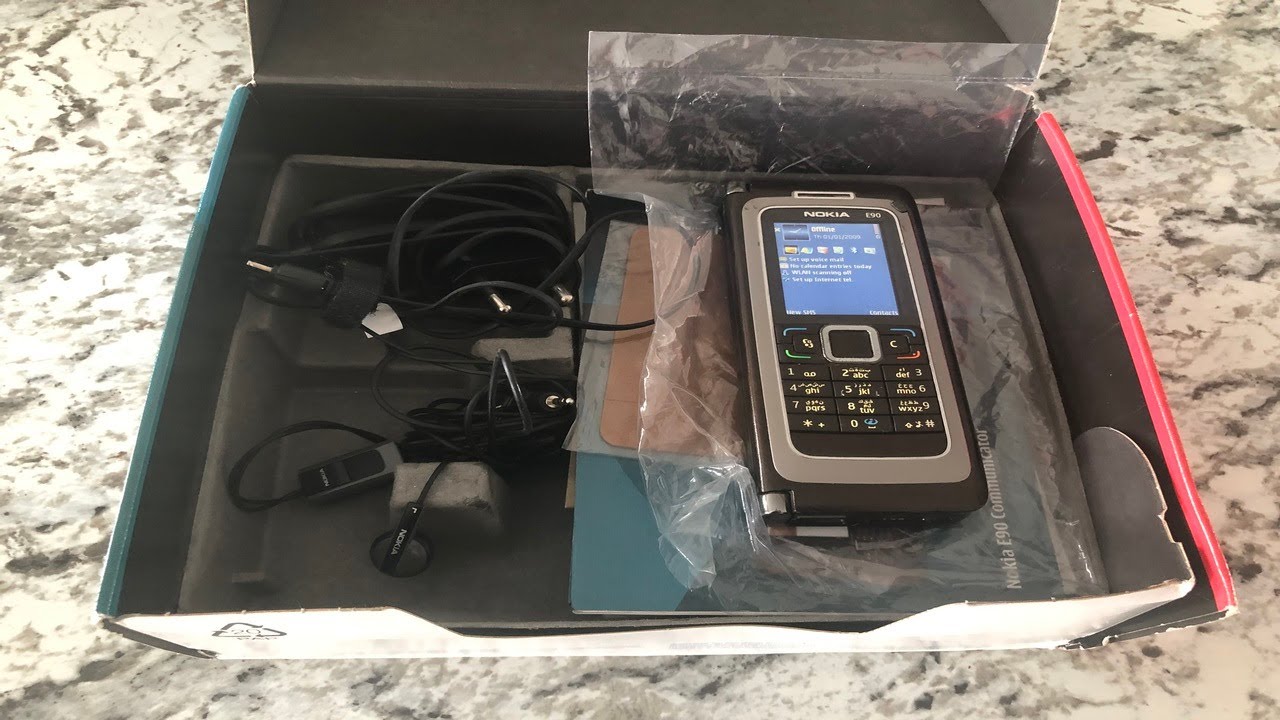 Nokia E90 Arabic Version Unboxing & review | Vintage Mobile Phone Collection
