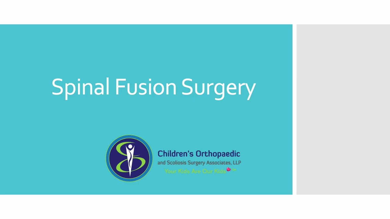 Spinal Fusion Surgery Pre-Op