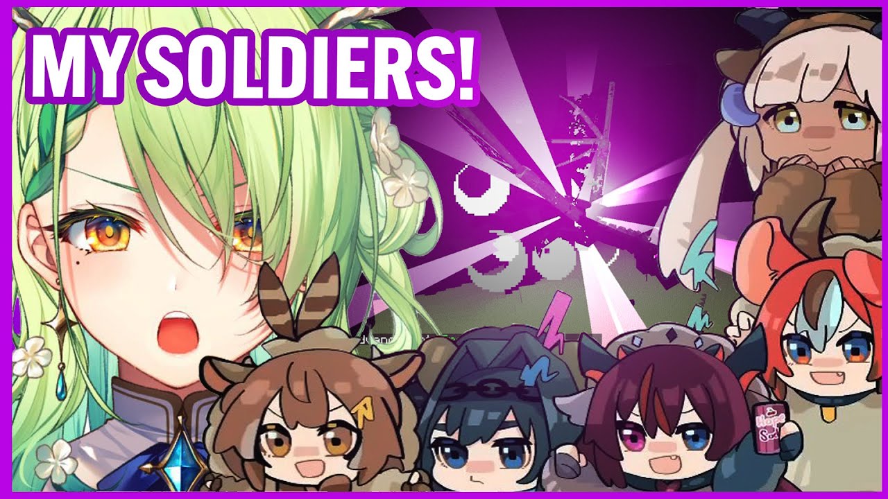 General Fauna leads her soldiers to kill the Ender Dragon