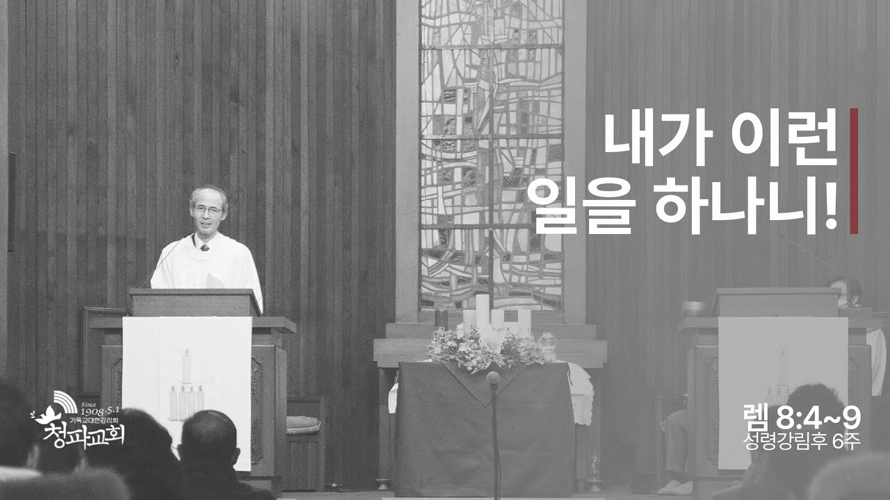 성령강림후 6주 예배 설교 (2023년 7월 9일)