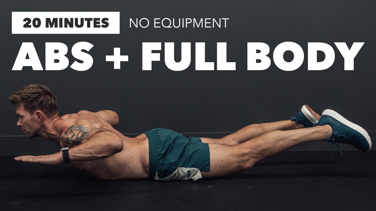 THE BEST 20 Minute Abs & Full Body Workout to Burn Fat & Sculpt - No Equipment Needed