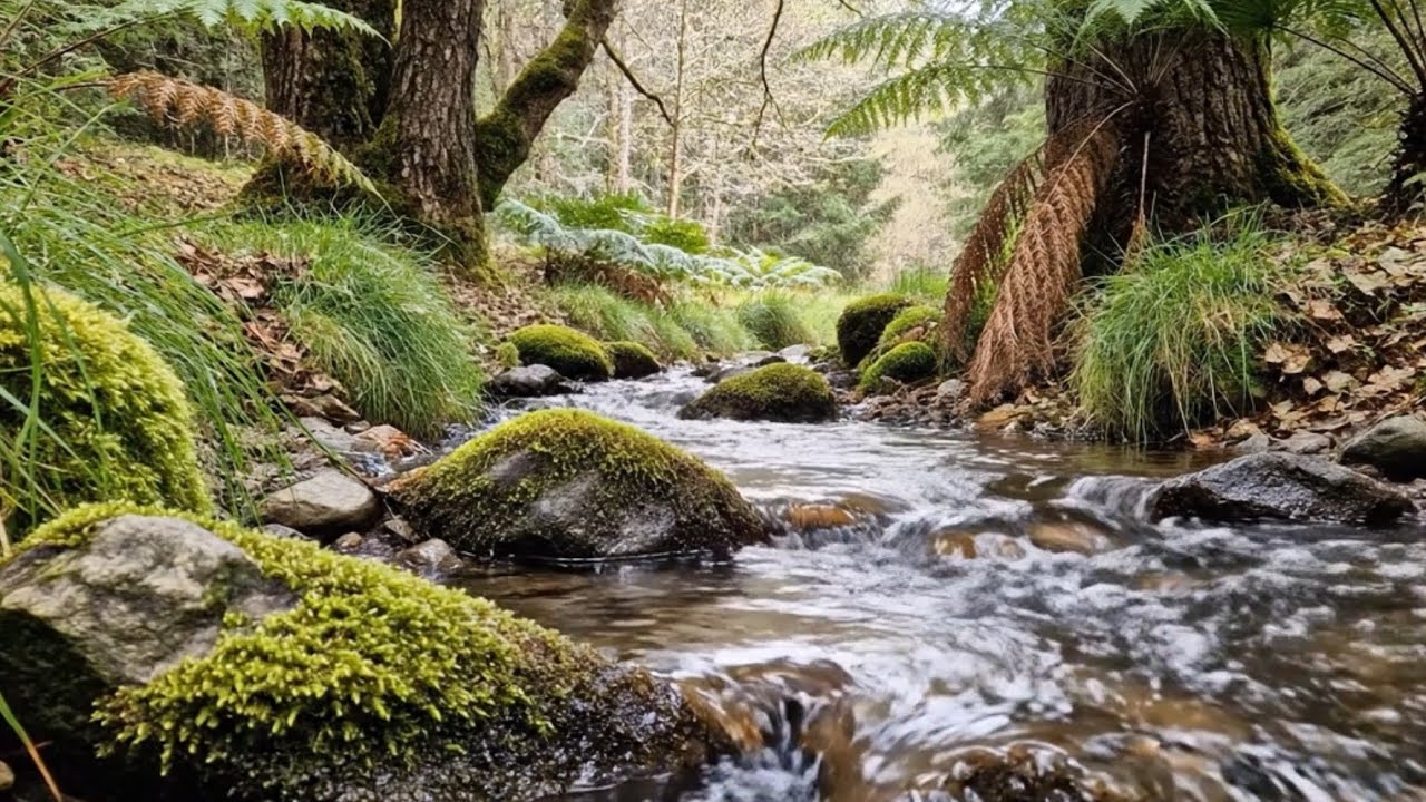 Peaceful Tropical River and Birds Sounds – Ultimate Focus & Mental Clarity
