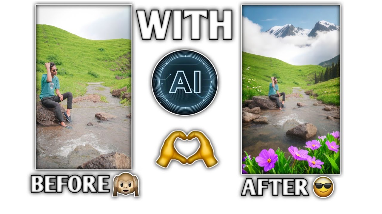 How To Expand Your Photo With Ai In One Click । photo Ko Expand Kaise Kare Ai Se 