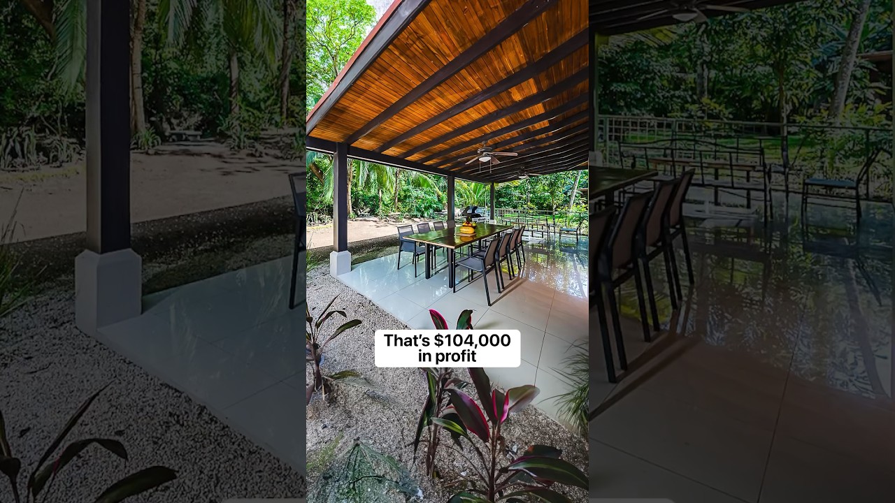 $104,000 profit! 🇨🇷 #realestate101 #realestateinvestment #realestate #realestatelife