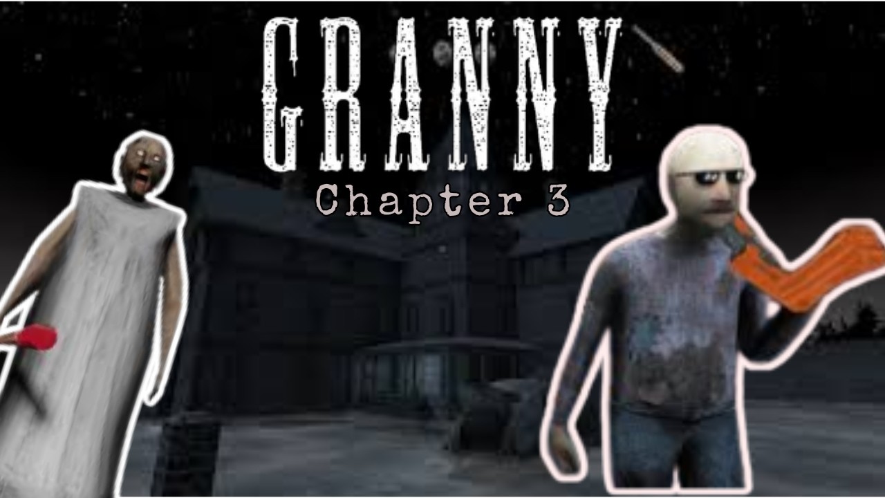 Beating Granny Chapter 3 for the First Time!!!