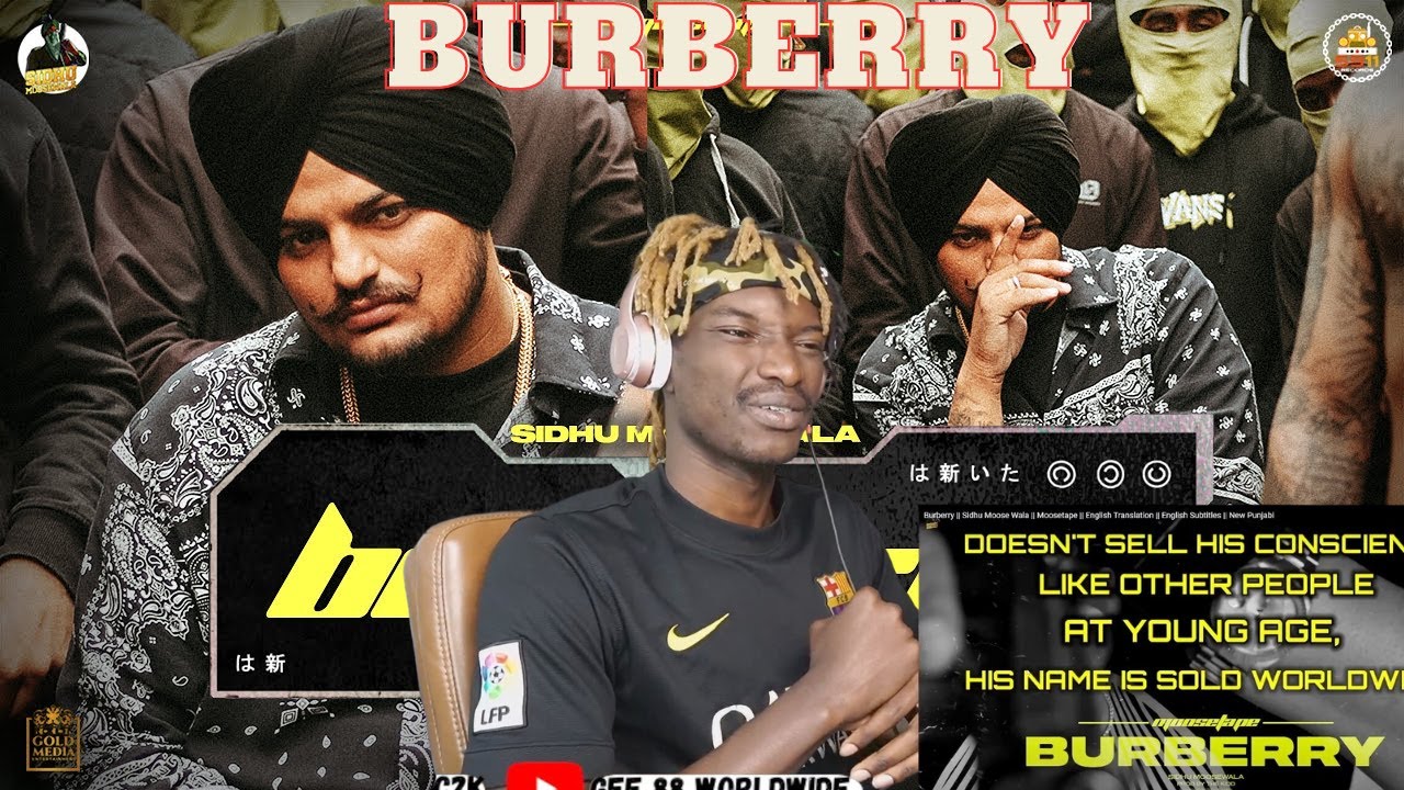 Burberry - Sidhu Moose Wala | Soul Not For Sale | First Time Hearing It | Reaction!!!