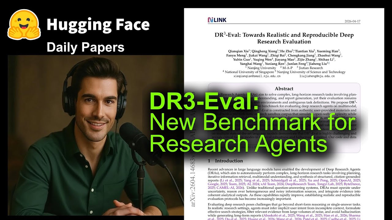 DR3-Eval: Новый эталон для исследовательских агентов