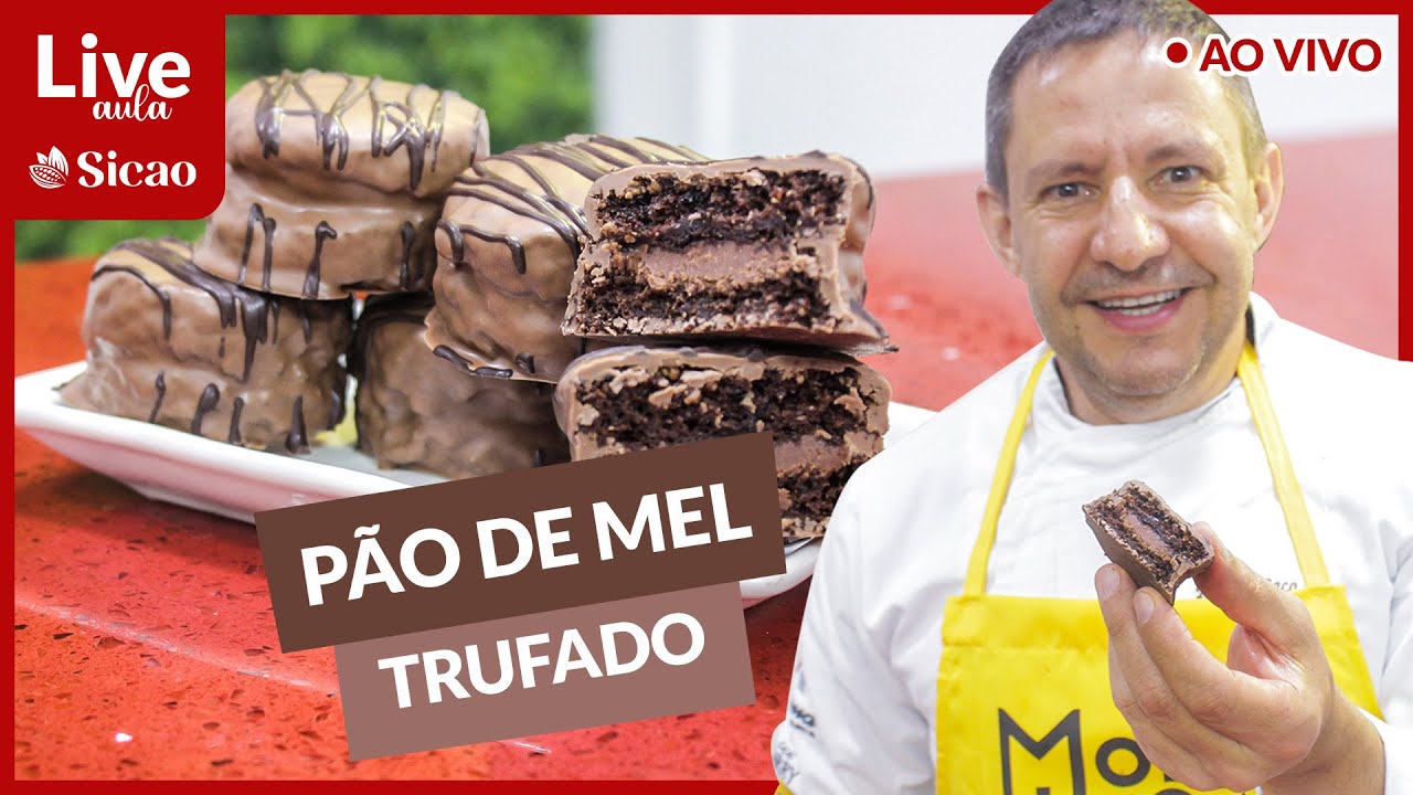🔴 PÃO DE MEL TRUFADO | RODNEY CACO | SICAO | LOJA SANTO ANTONIO