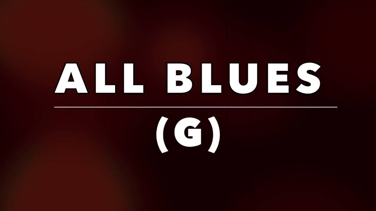 All Blues - Jazz Backing Track (G)