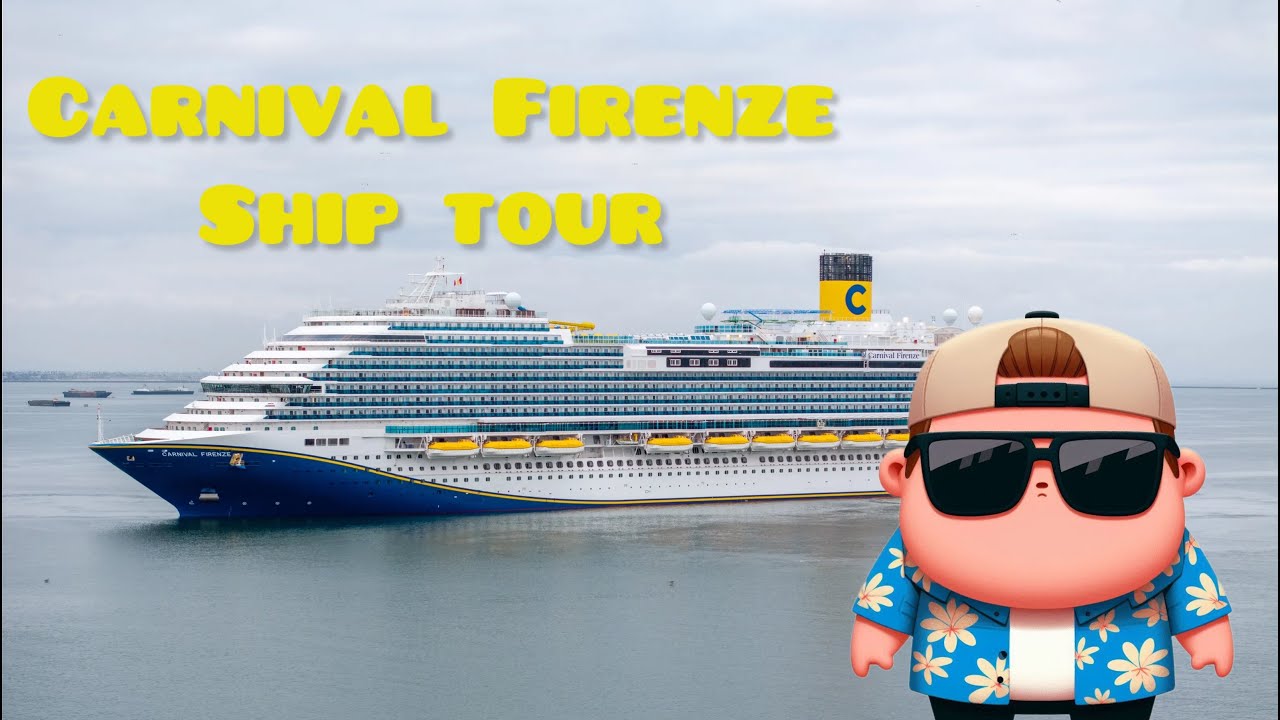Carnival Firenze 4K -  Full Cruise Ship Tour | Carnival Cruise