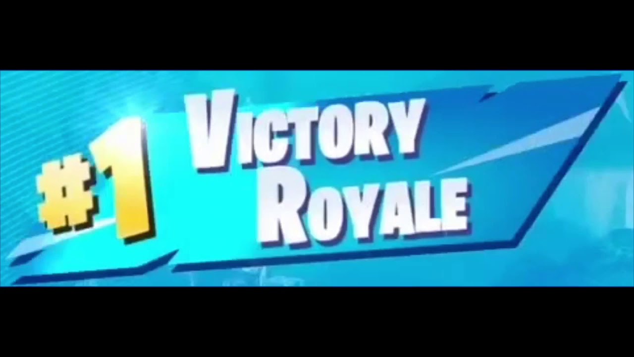 Fortnite Victory Royale Sound Effect