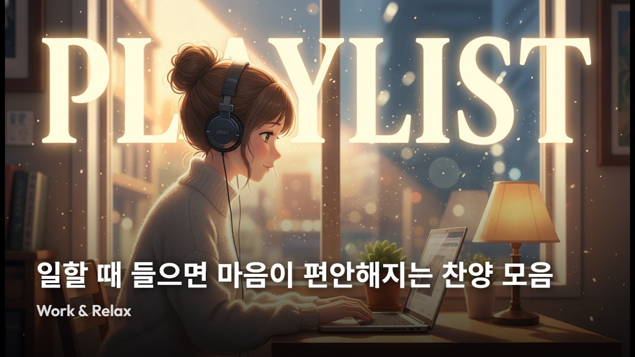 ccmplaylist✨ 💻 일할 때 들으면 마음이 편안해지는 찬양 모음 | Work & Relax