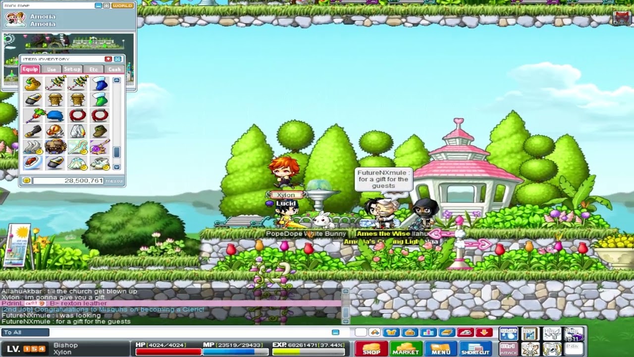 Old Maplestory [Day 202] - I Got Invited To A Wedding!