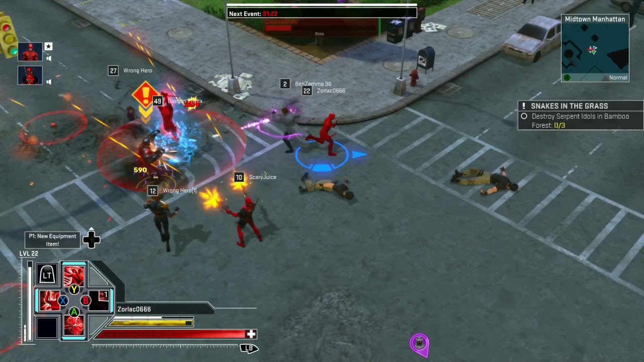 Marvel Heroes Omega - Xbox One gameplay
