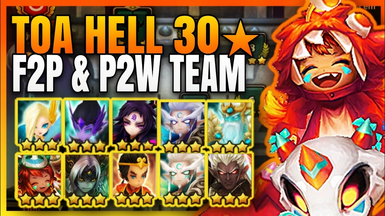 ToA HELL 30★ | Novembro ~ Dezembro | Summoners War