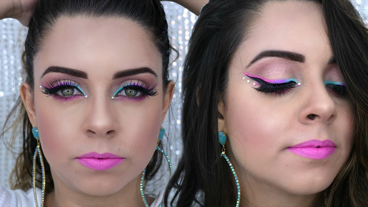 DELINEADO DE UNICÓRNIO PARA O CARNAVAL - QUE TIRO FOI ESSE? POR KAREN LIMA