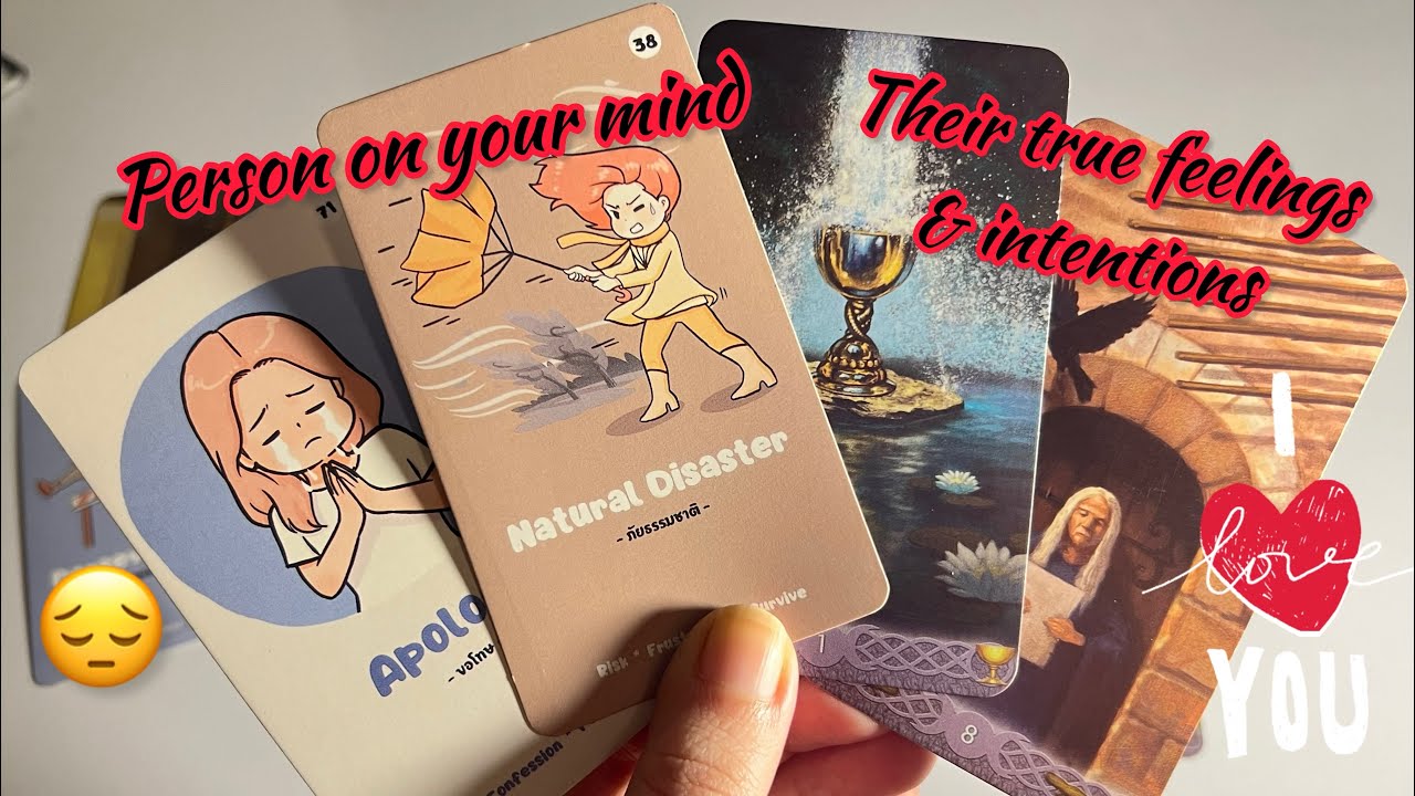 Person on your mind: Their true feelings/intentions for you?💞Hindi tarot card reading | Love tarot