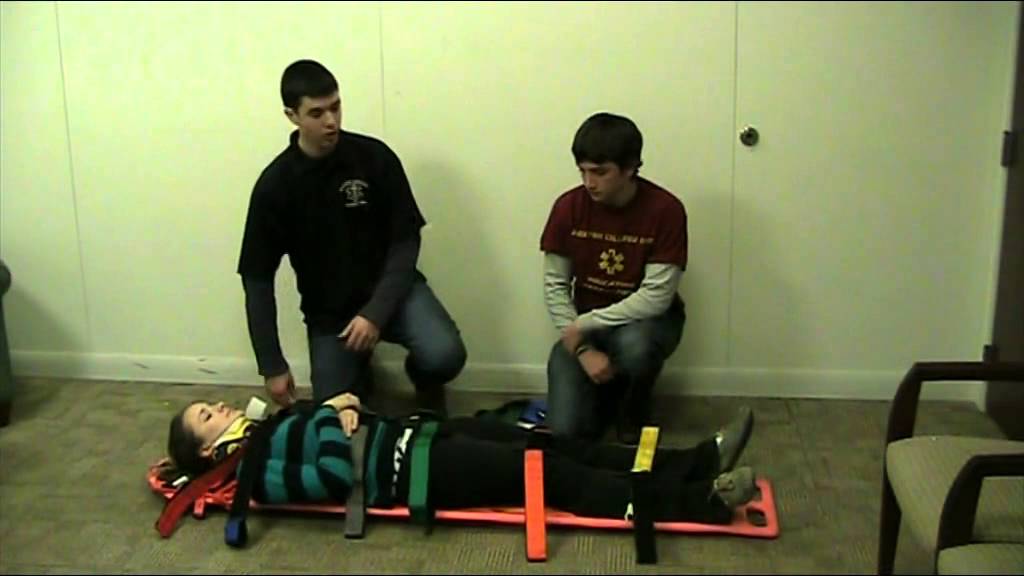 EMT Training: Backboarding