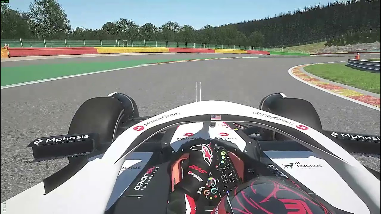 F1 2025 Beta by A&M – Haas VF-25 – Esteban Ocon in Spa-Francorchamps – rFactor 2