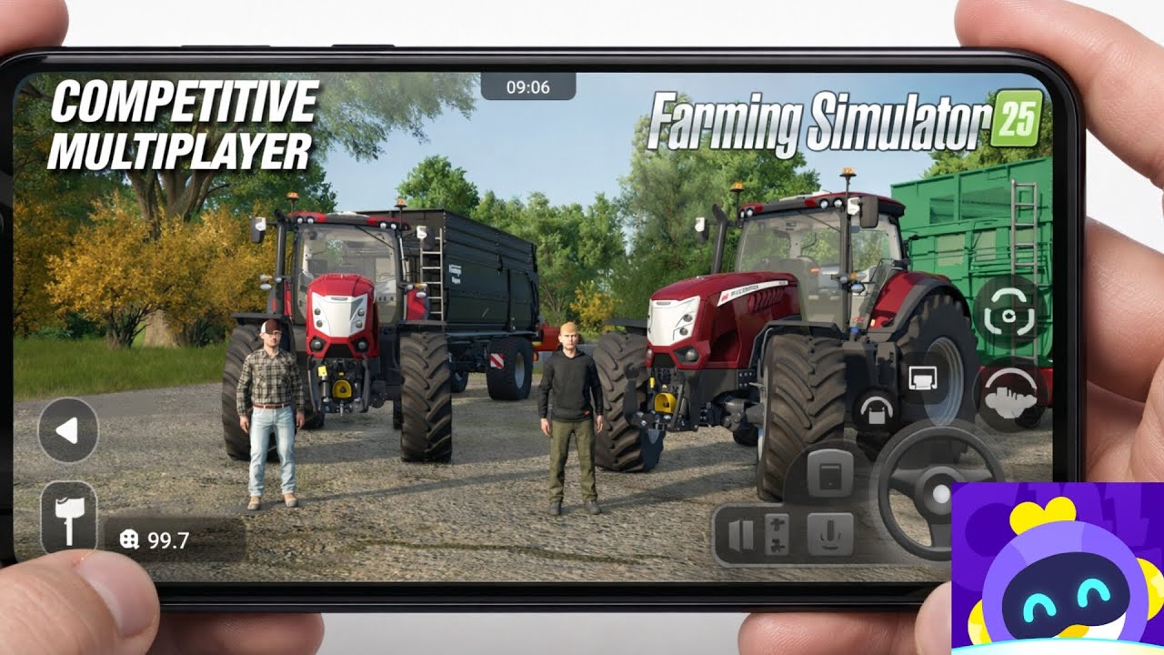 How To Play FARMING SIMULATOR 25 With Friends 😰😱