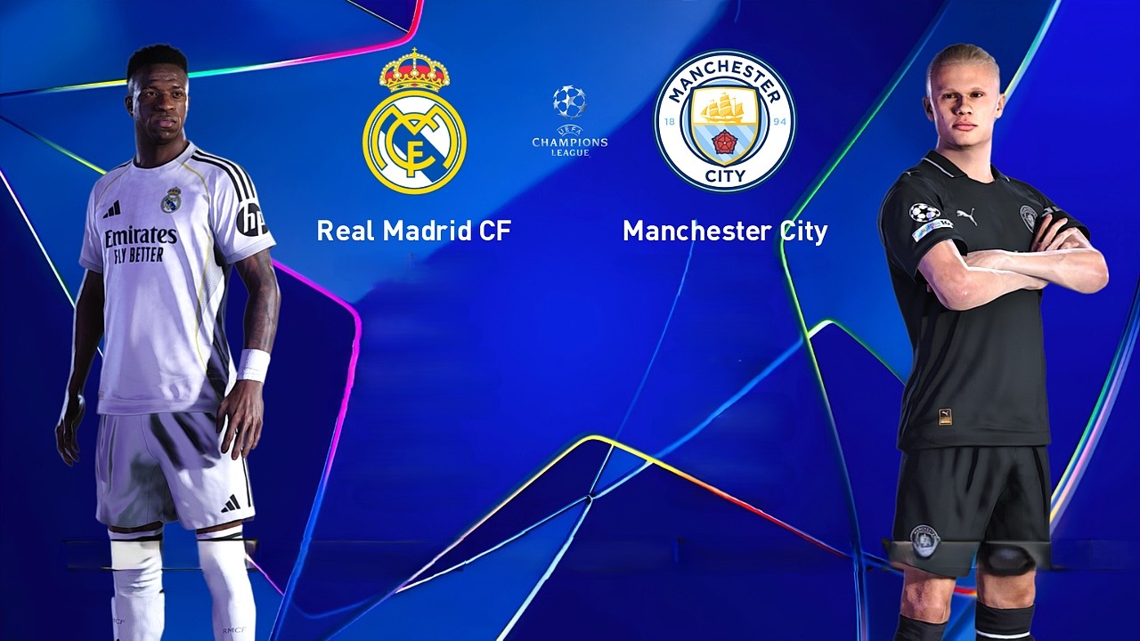 FOOTBALL LIFE 26 | REAL MADRID VS MANCHESTER CITY | CHAMPIONS LEAGUE 25|26 | AI VS AI