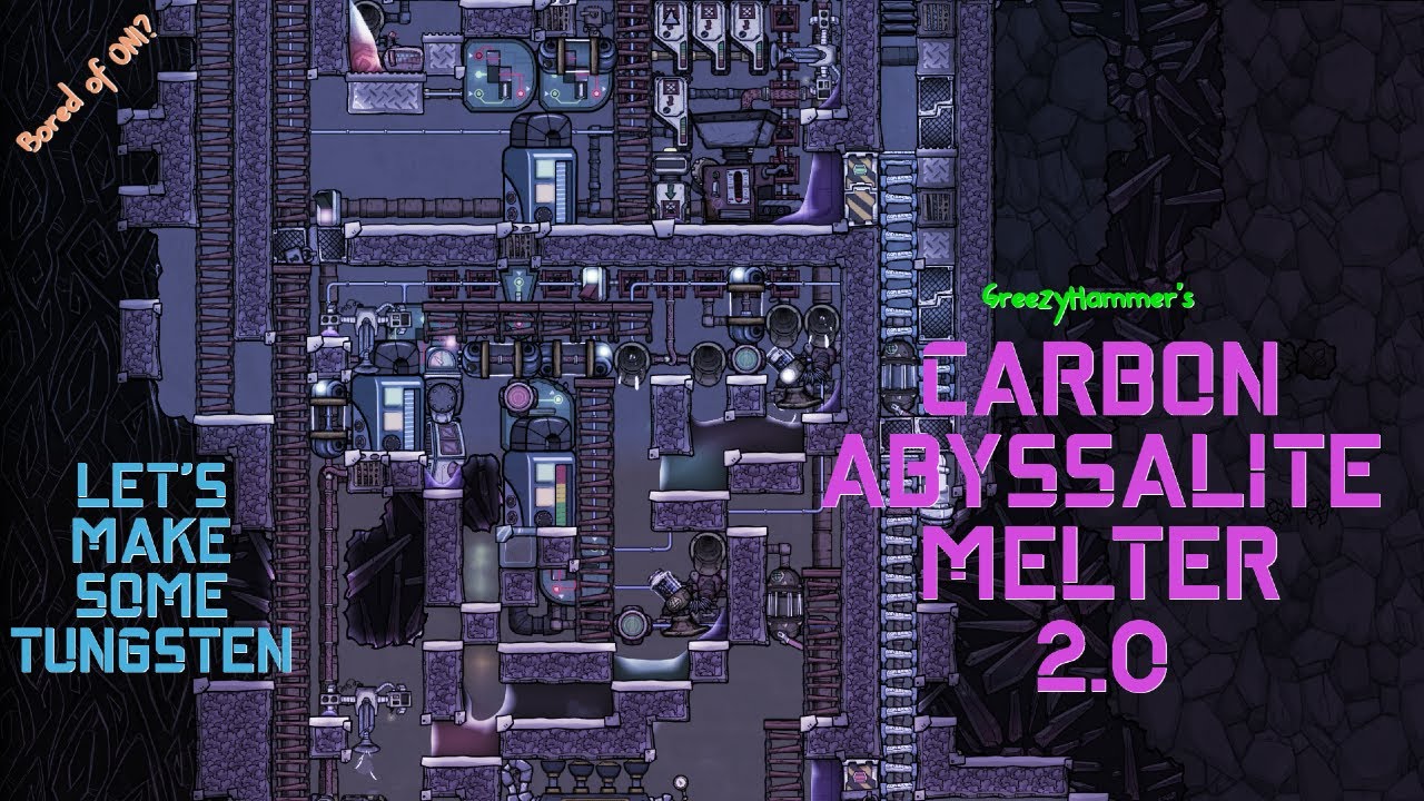 Melt more Abyssalite with less Iron? Here's how!- Oxygen Not Included