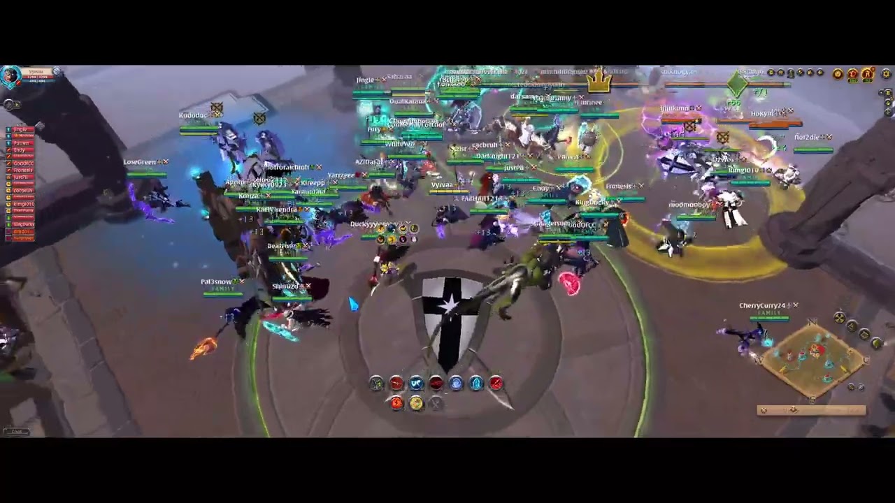 CASTLE FIGHT // FAMILY vs RUO Alliance // Vyrvaa POV Spirit Hunter