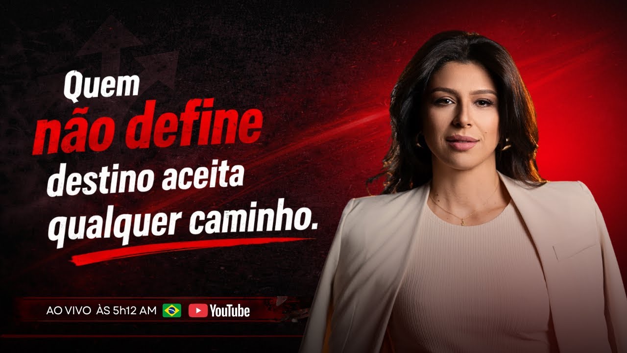 Quem não define destino aceita qualquer caminho | 19/02 às 5h12 com Débora Sellane AO VIVO