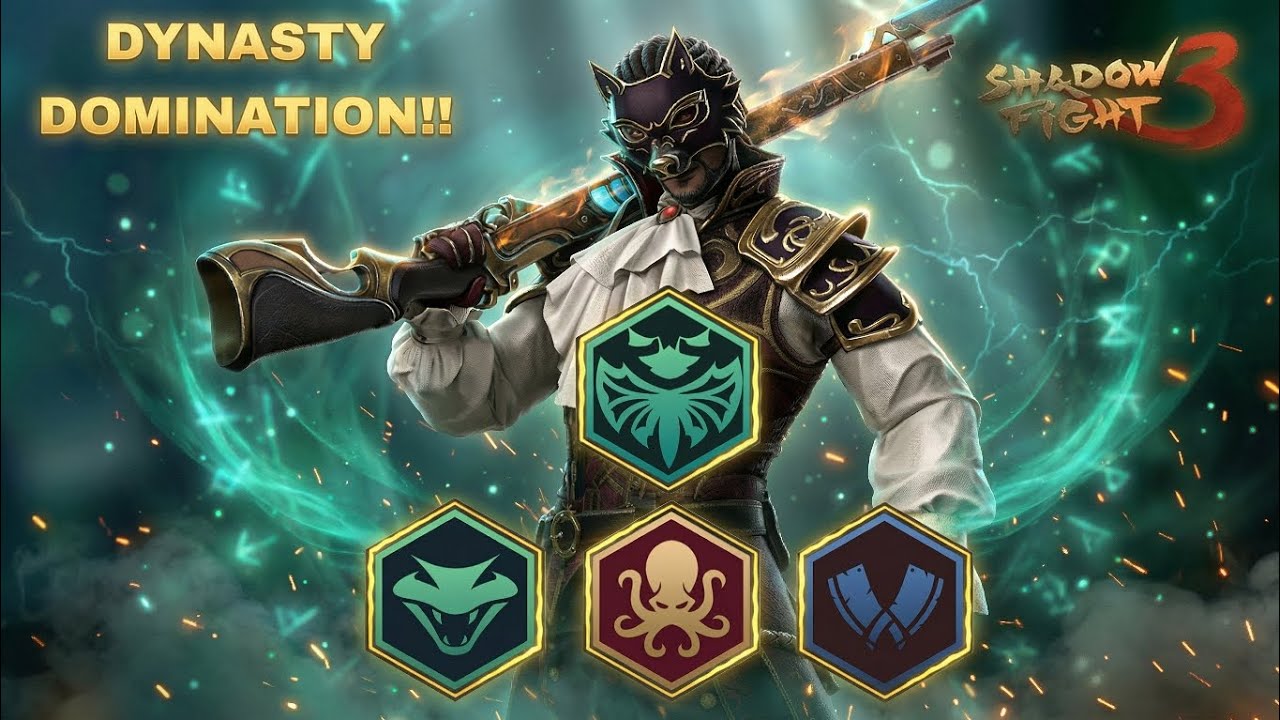 My Best FREE Dynasty Sets vs Lord Gideon (HARD) 🔥 | Shadow Fight 3