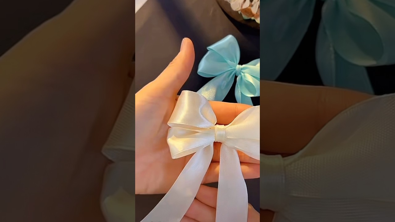 Kurdele yapımı hi&ccedil; bu kadar kolay olmadı #elyapımı #kurdele #elişi #trending #pratik #kolay #shorts