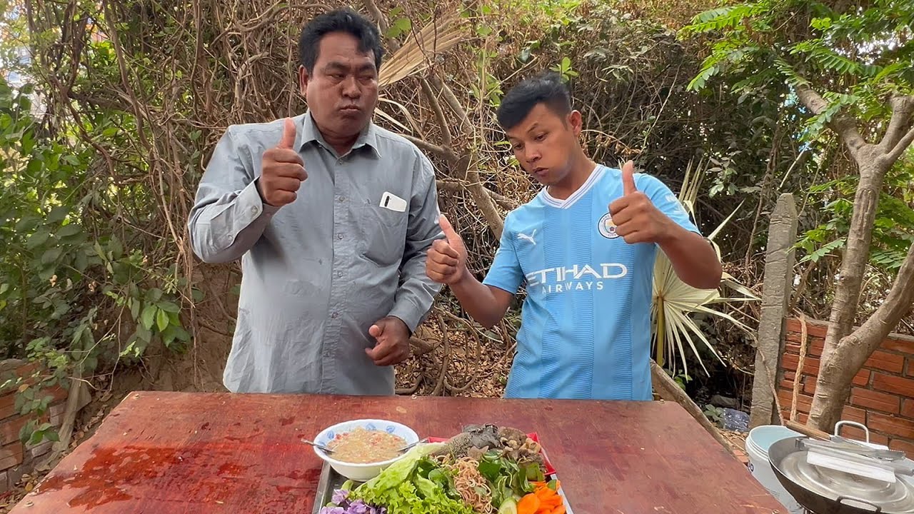 Beef's Belly with Prahok Water (Pos Kor Toeuk Bror Hok)