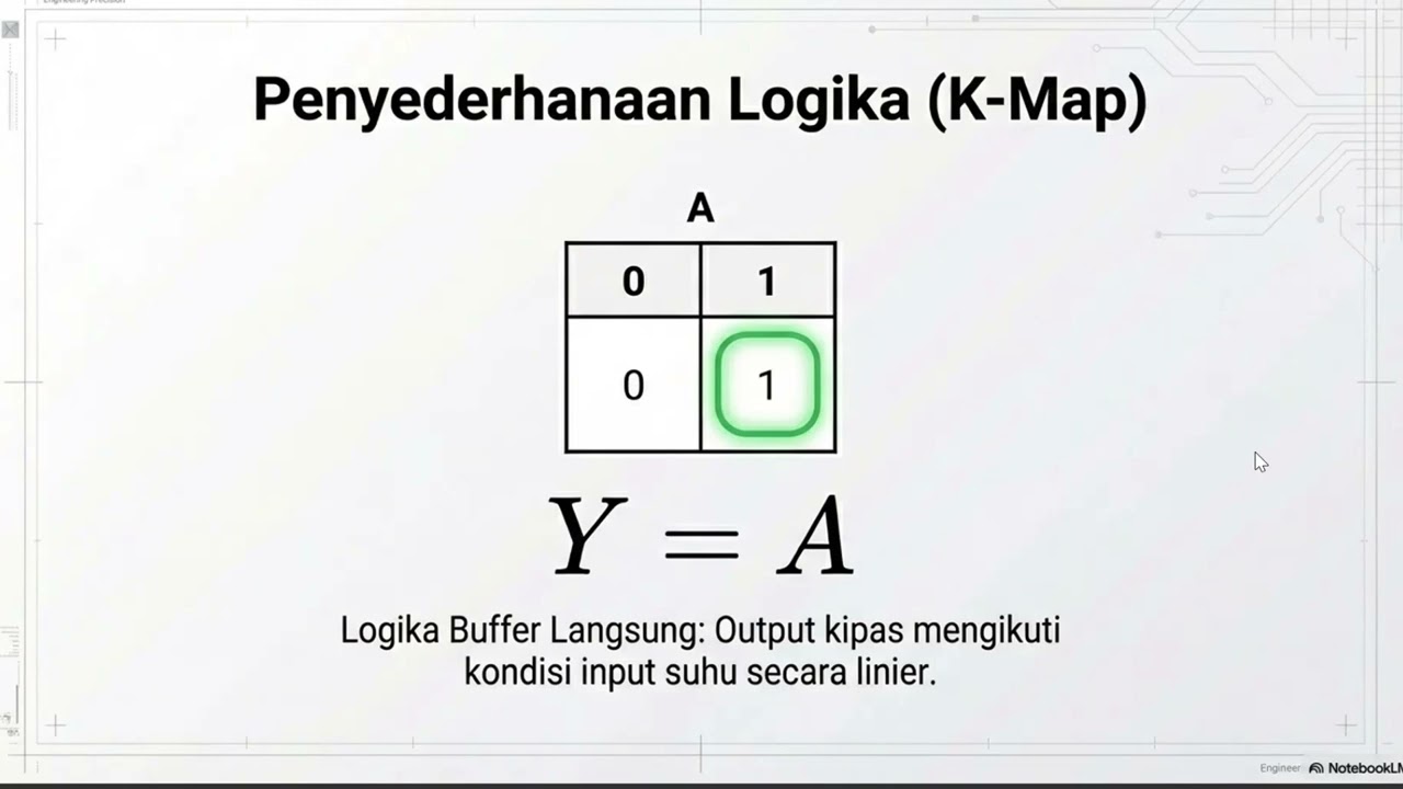 Simulasi sistem kipas otomatis berdasarkan sensor suhu - kelompok 7