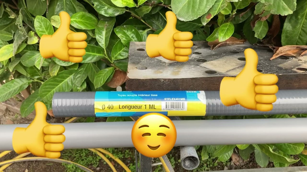 #astuce Tuyau flexible #évacuation 👍 #interplast #canalisation @FITT_MC