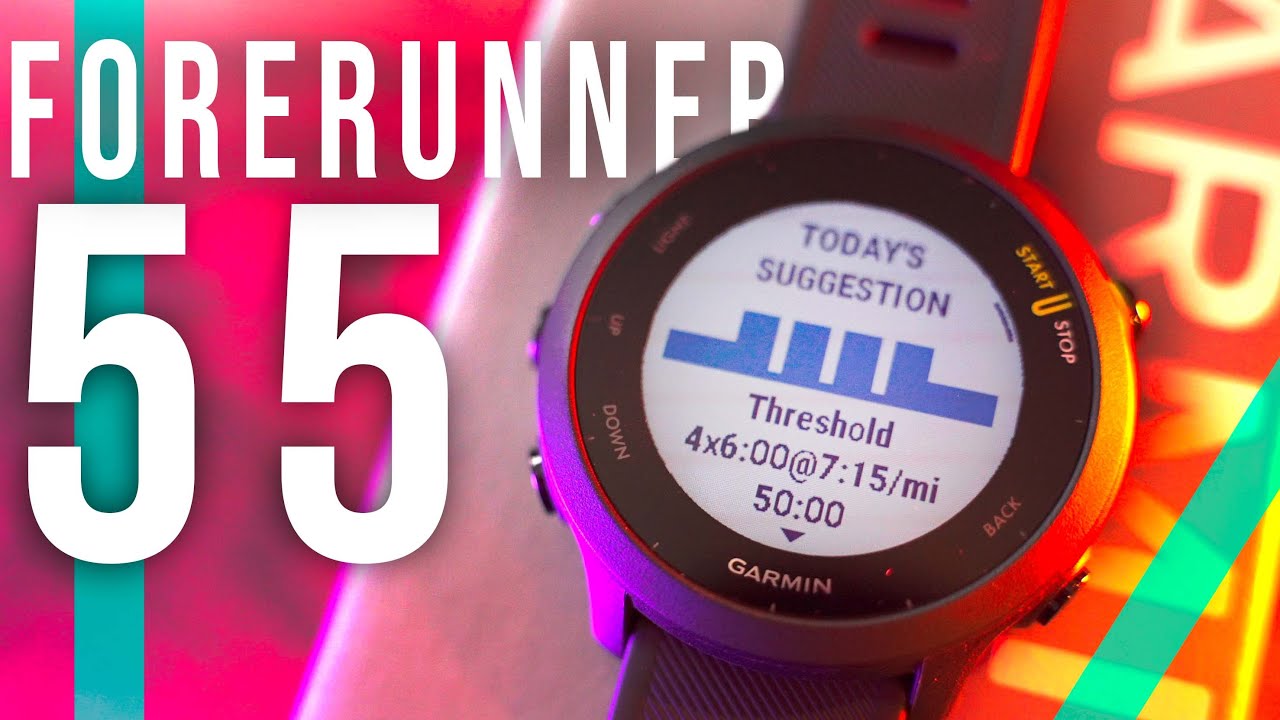Garmin Forerunner 55 In-Depth Review - What's New in Garmin's $200 GPS Running Watch?!