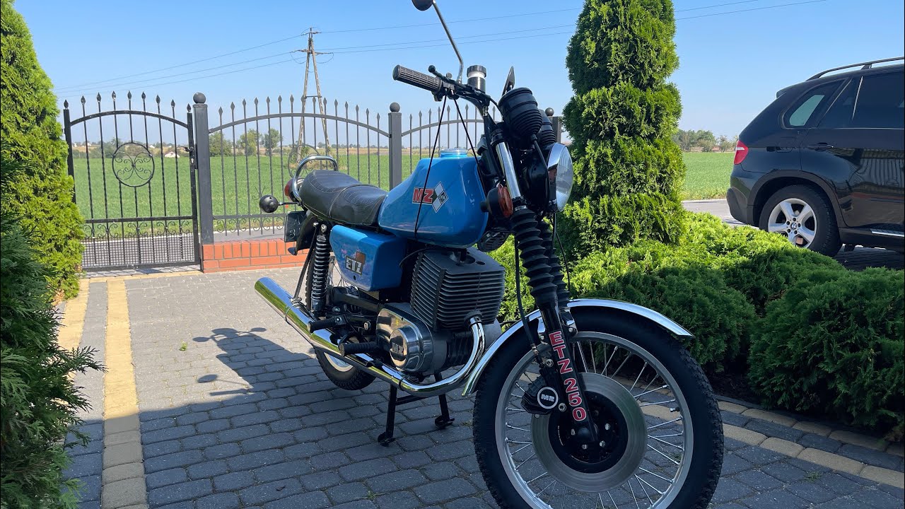ETZ MZ 250 skończona cieszy oko