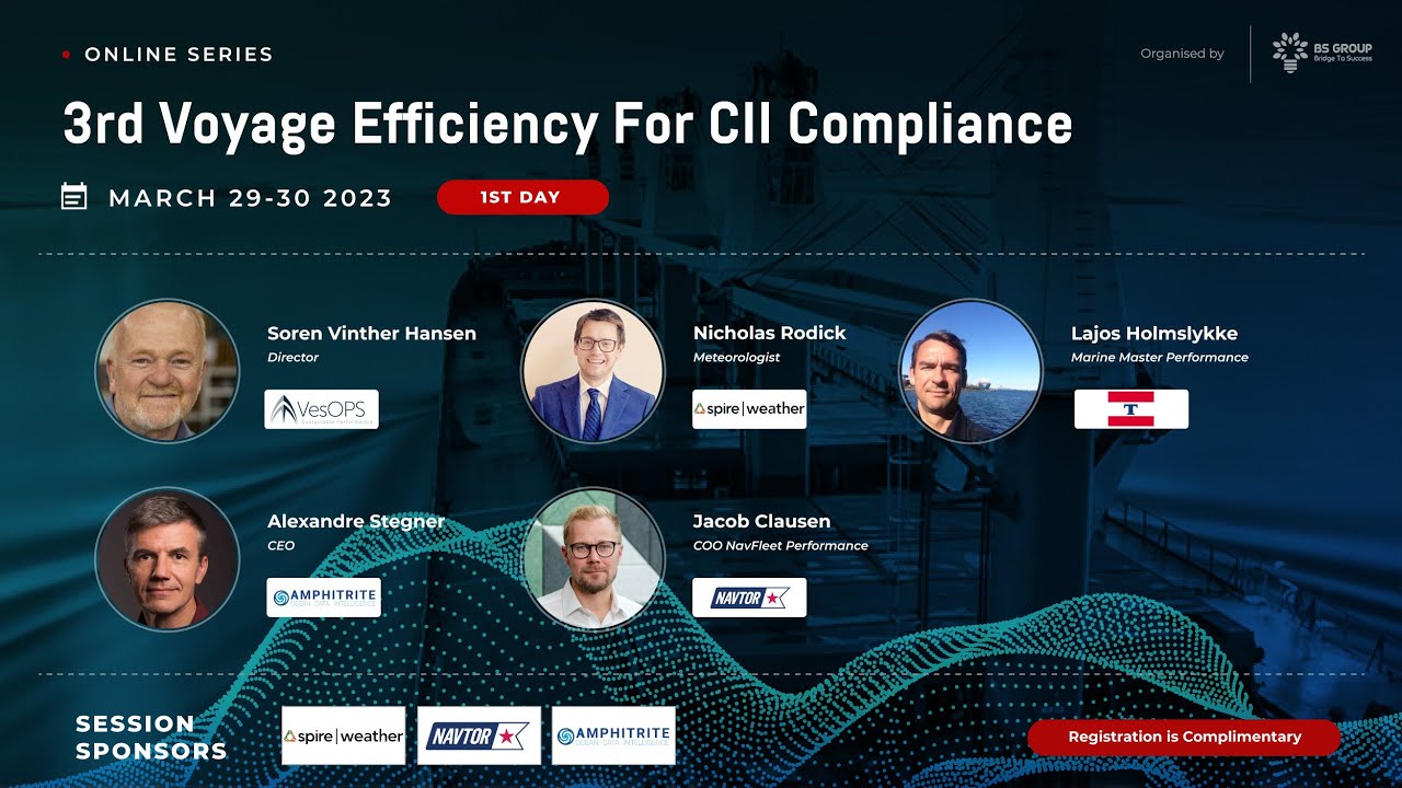 BS Group Virtual Conference: 3rd Voyage Efficiency for CII Compliance - Session 1