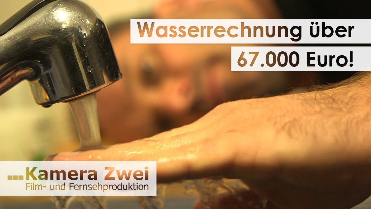 Wasserrechnung über 67.000 Euro – Arnd soll 77.000 mal im Jahr gebadet haben!