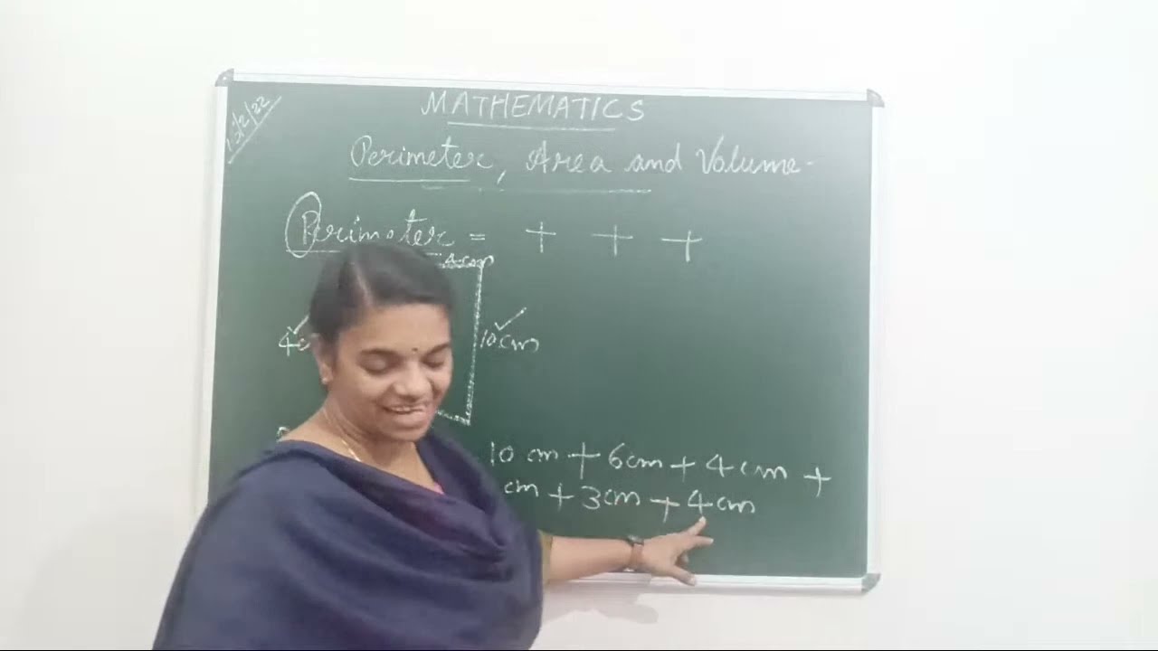 # CLASS 5 MATHS / PERIMETER, AREA& VOLUME PART 1