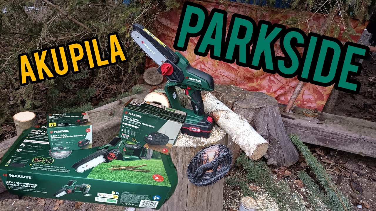PARKSIDE akupila z Lidlu | jak to řeže? Zjistíš ve videu!