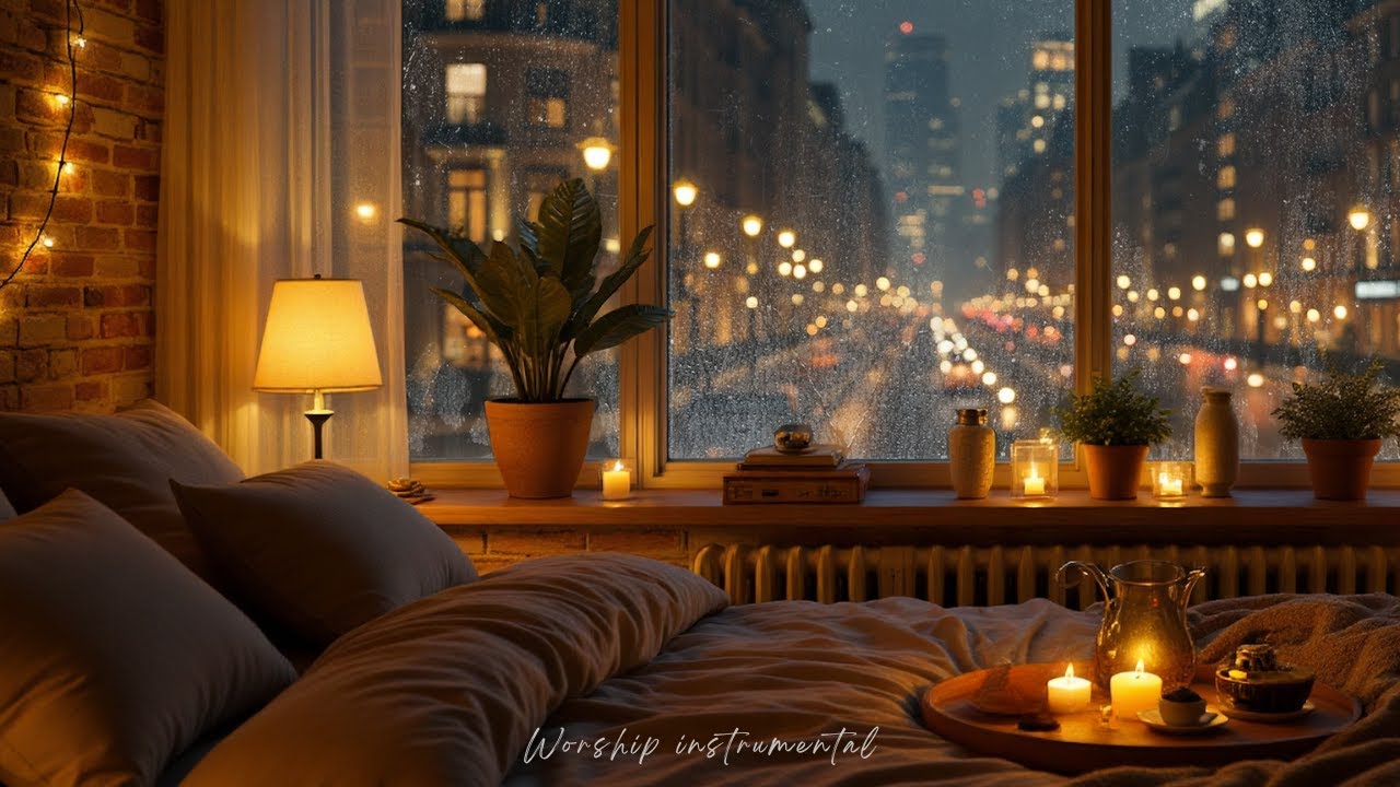 Deep Sleep Piano and Rain Soundscape to Relax the Body, Ease Anxiety and Stress Naturally