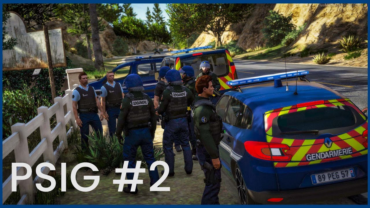 GTA 5 RP - Patrouille PSIG #2 - Gendarmerie