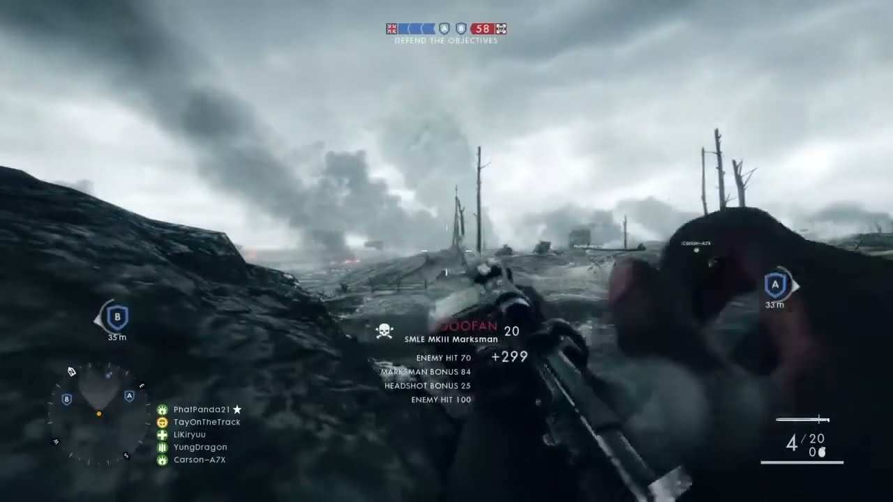 BEST SCOUT KILLS #1 - BATTLEFIELD 1