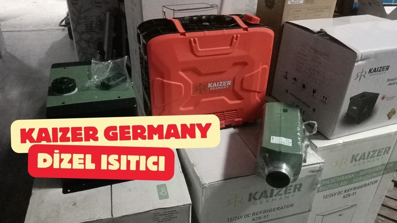 Kaizer Germany Dizel Isıtıcı | Kaizer Taşınabilir ve Pro Webasto Modelleri İncelemesi #reklam