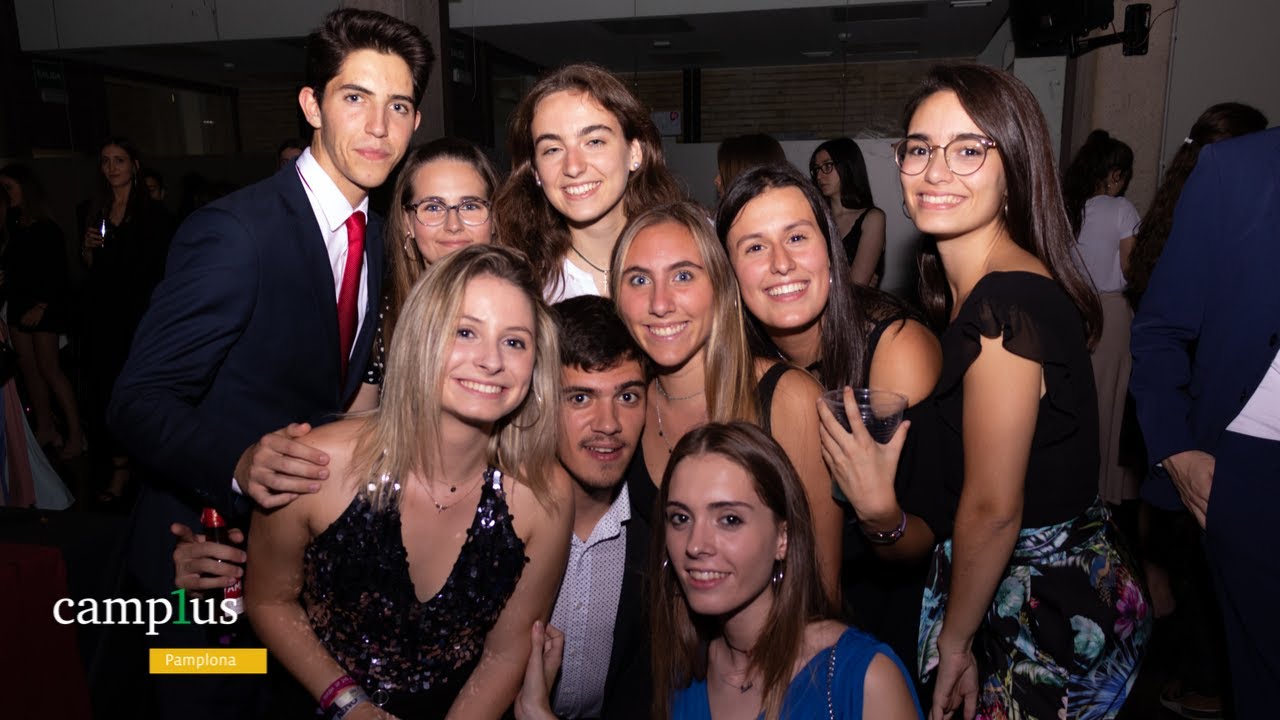 Fiesta de bienvenida en la residencia Camplus Pamplona (curso 2019-20)