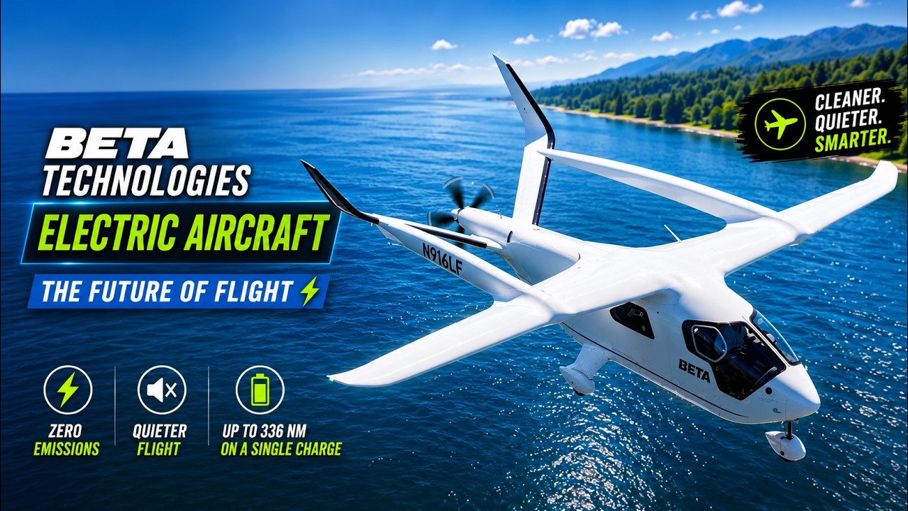 The Electric Airplane That Could Change Aviation Forever | BETA Technologies Explained