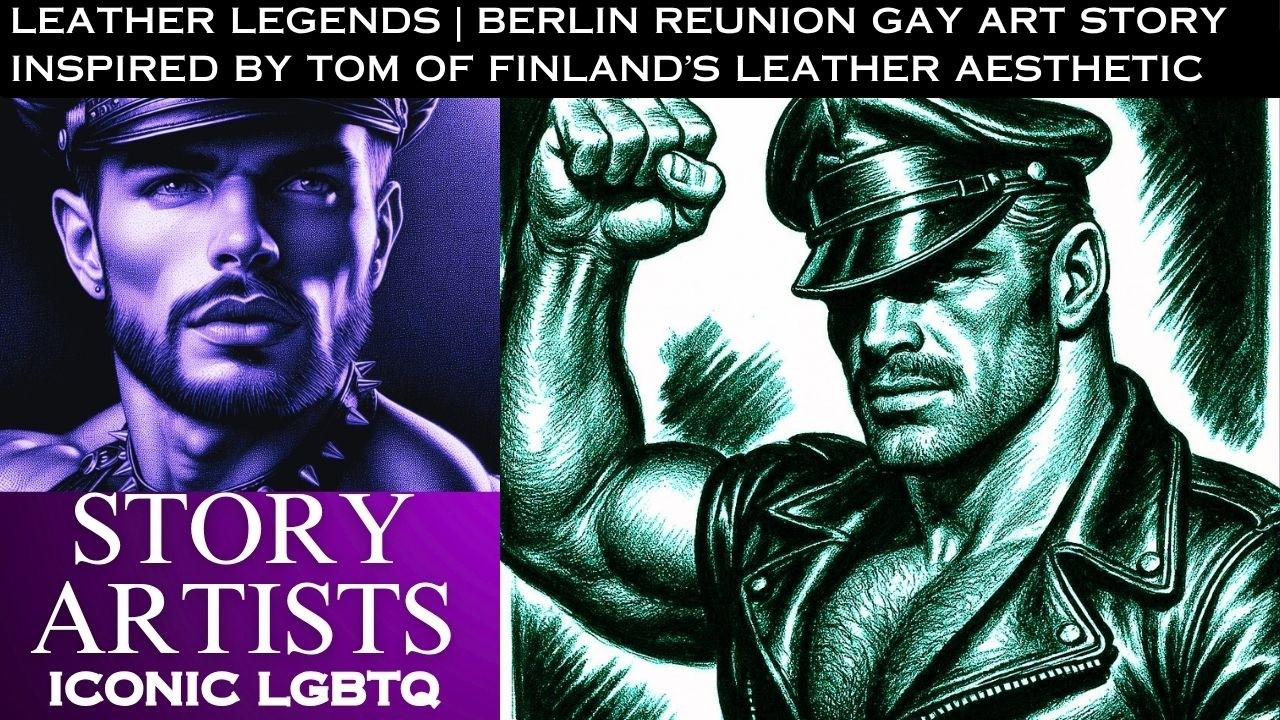 Gay Leather Legends | Berlin Art Gallery Encounter – Tom of Finland Inspired Gay Leather Story