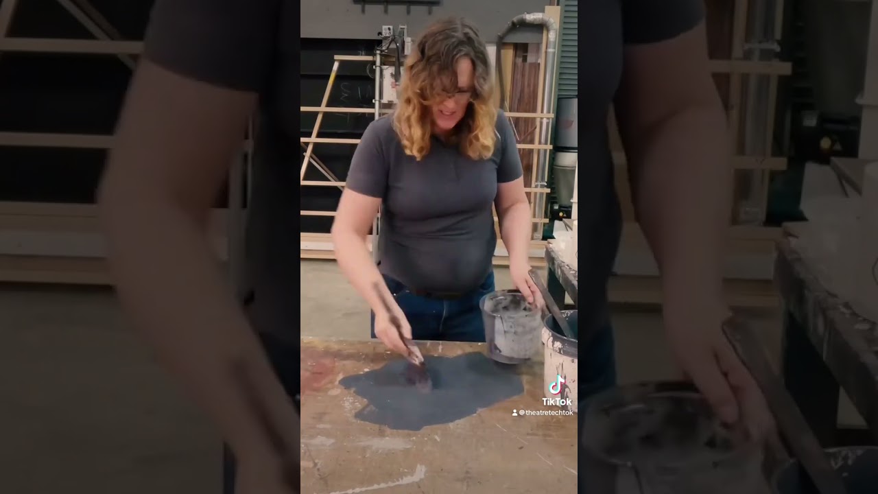 Cleaning up paint spills is quickest this way