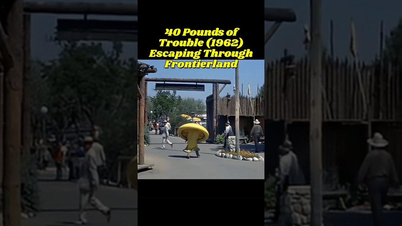 Побег через Фронтирленд в фильме &laquo;Сорок фунтов неприятностей&raquo; (1962)