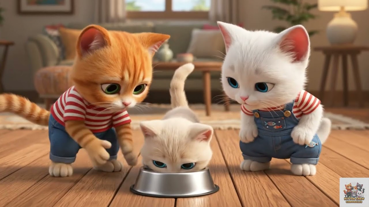 Kitten Milo and MaMa Cat Caring for an Abandoned Kitten: A Heartwarming Story