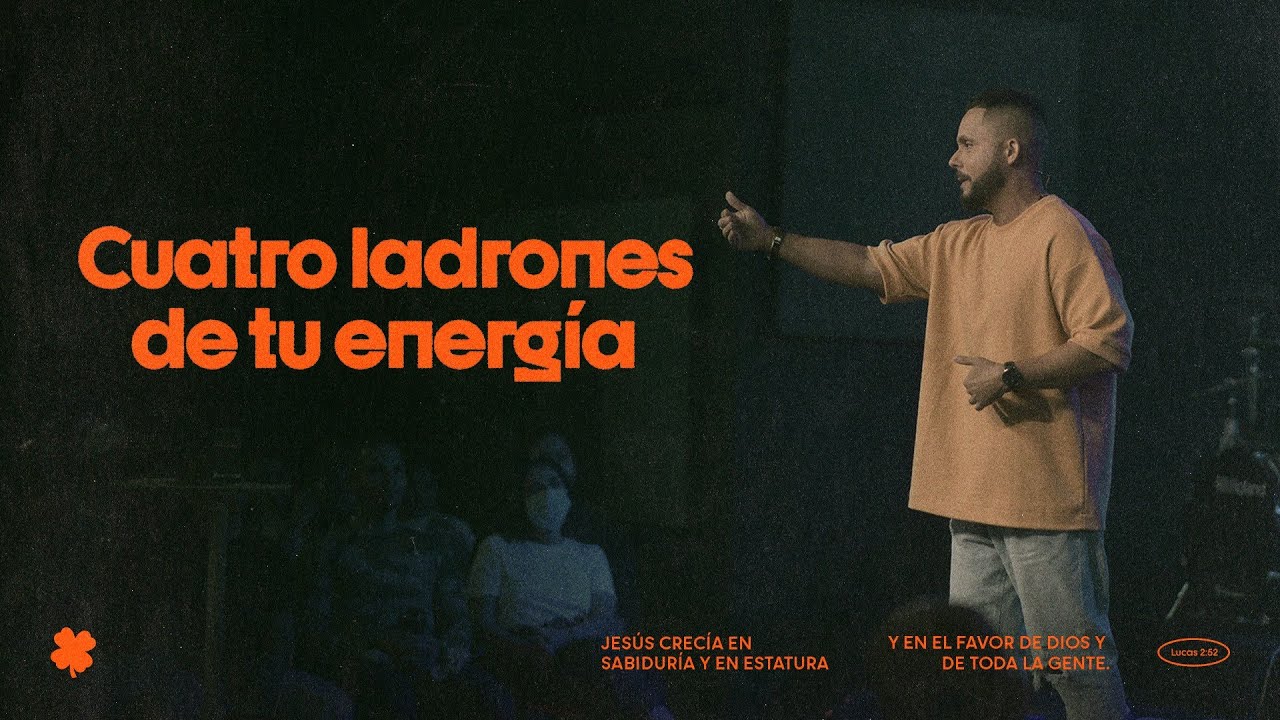 Cuatro ladrones de tu energía - Carlos Fraija